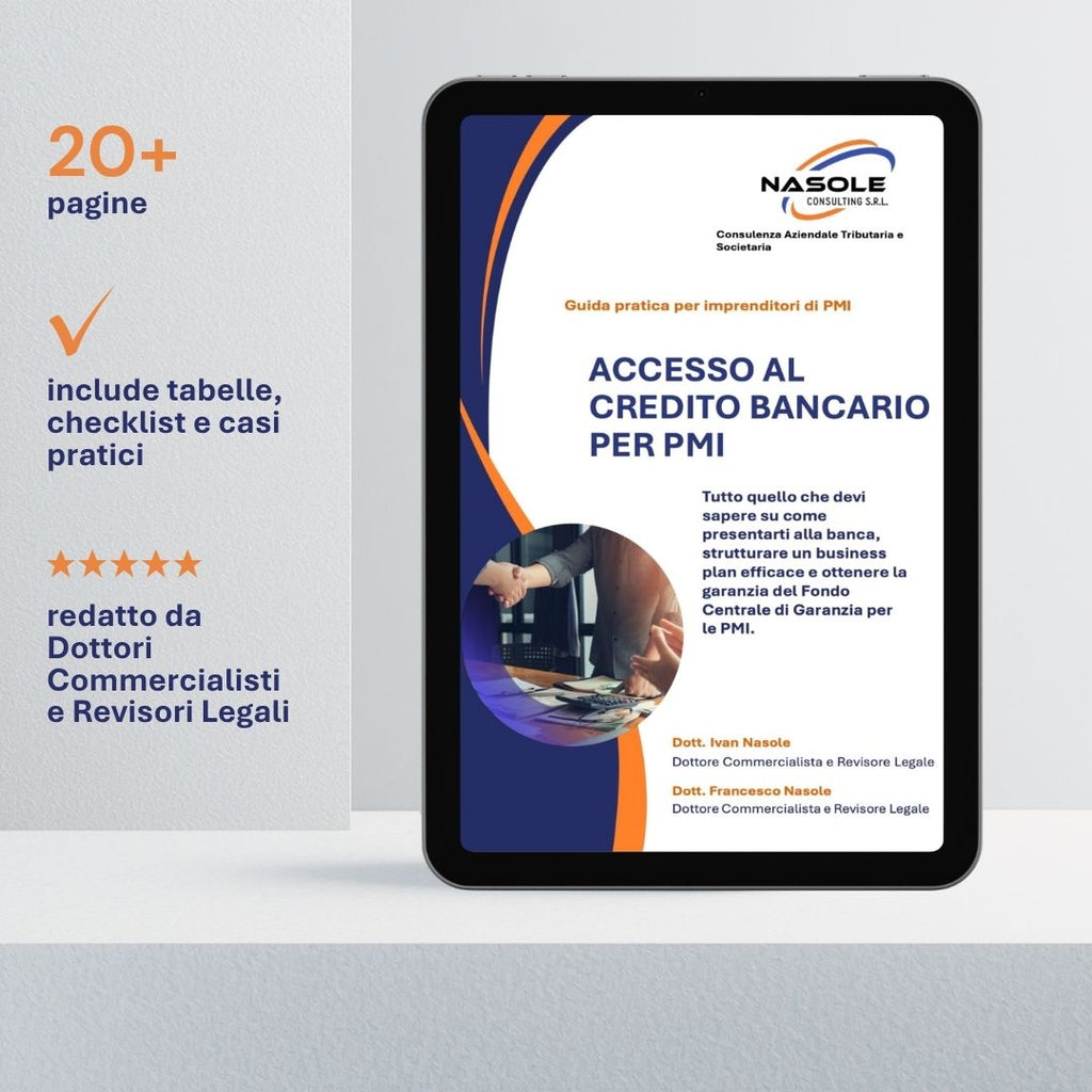 Accesso al credito bancario per PMI