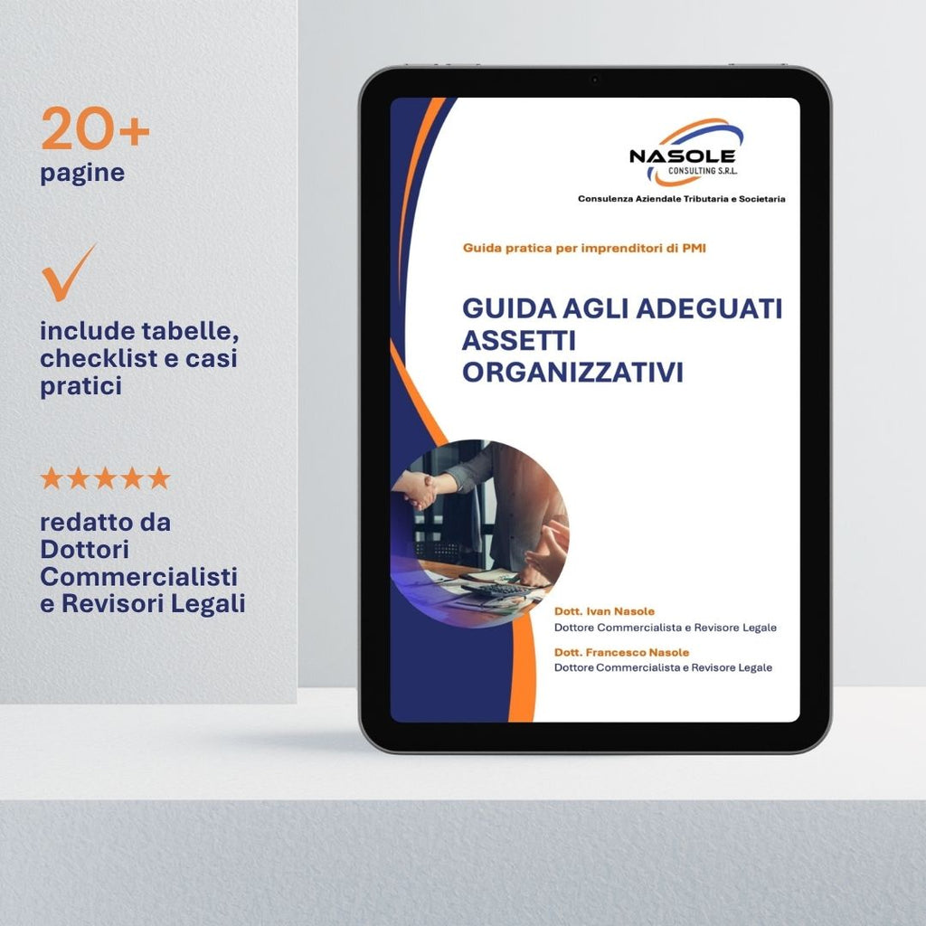 Adeguati Assetti Organizzativi. Guida Pratica per Amministratori di SRL