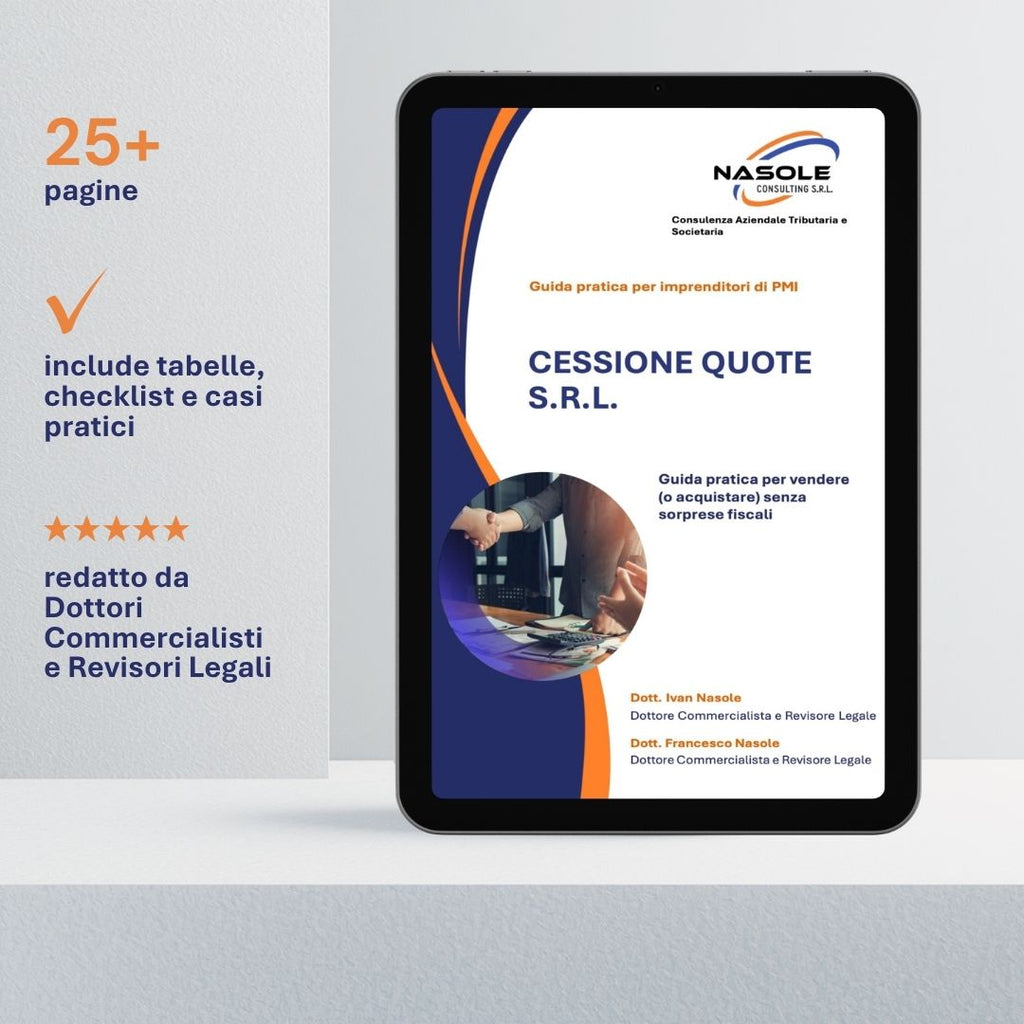 Cessione quote s.r.l. Guida pratica per vendere o acquistare senza sorprese