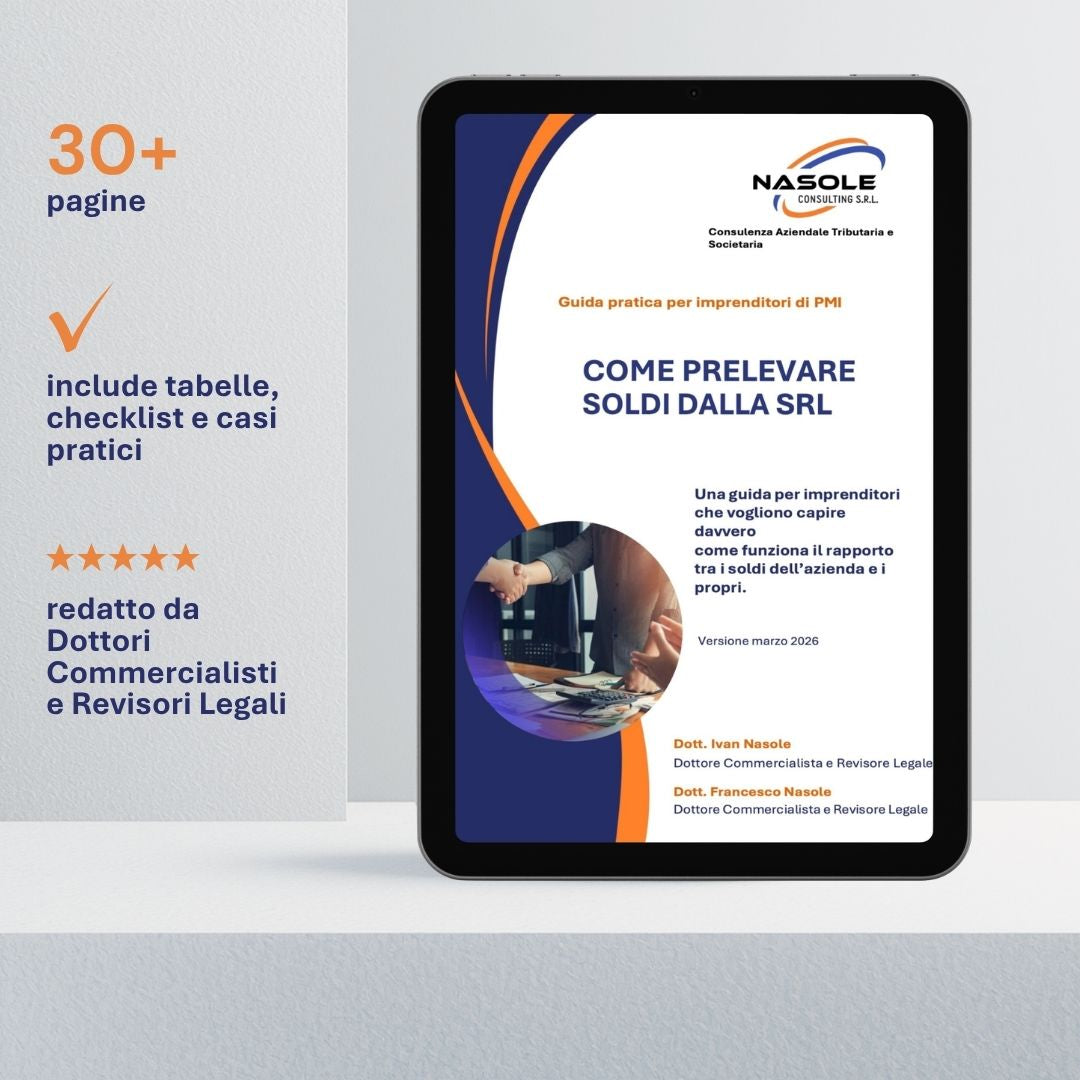 Come prelevare soldi dalla SRL: guida strategica